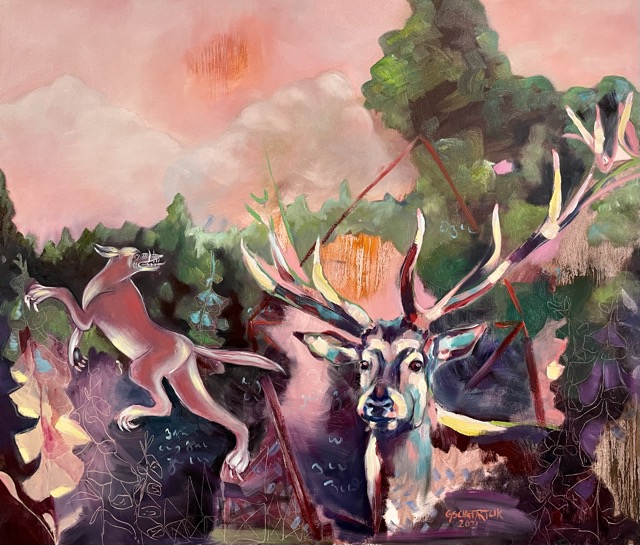 100 x 120 cm, Collection of Tinaztepe University, Izmir, Turkey, 2021