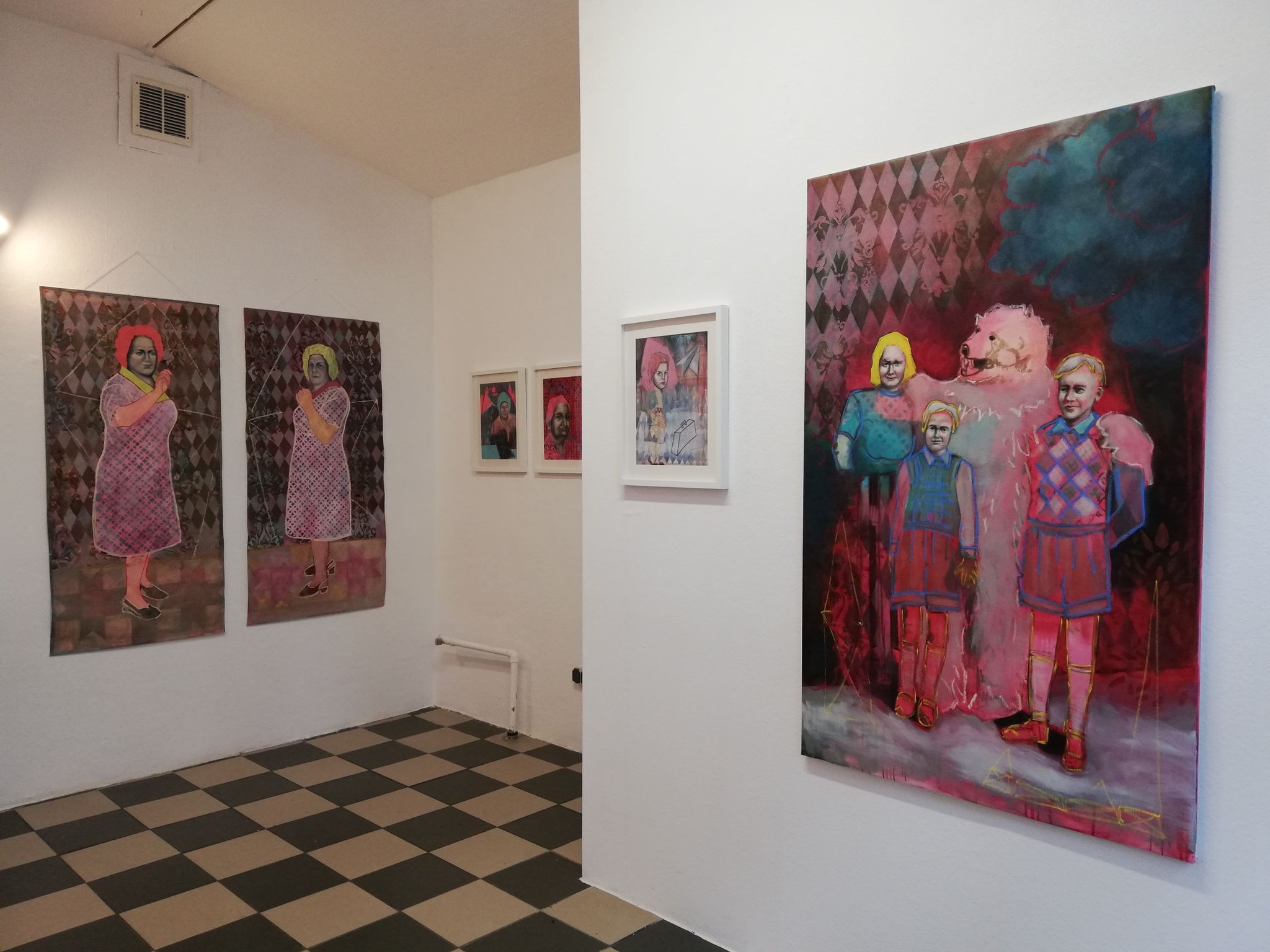CURTAIN CALL, Galerie 17qm, Marburg, März-April 2025