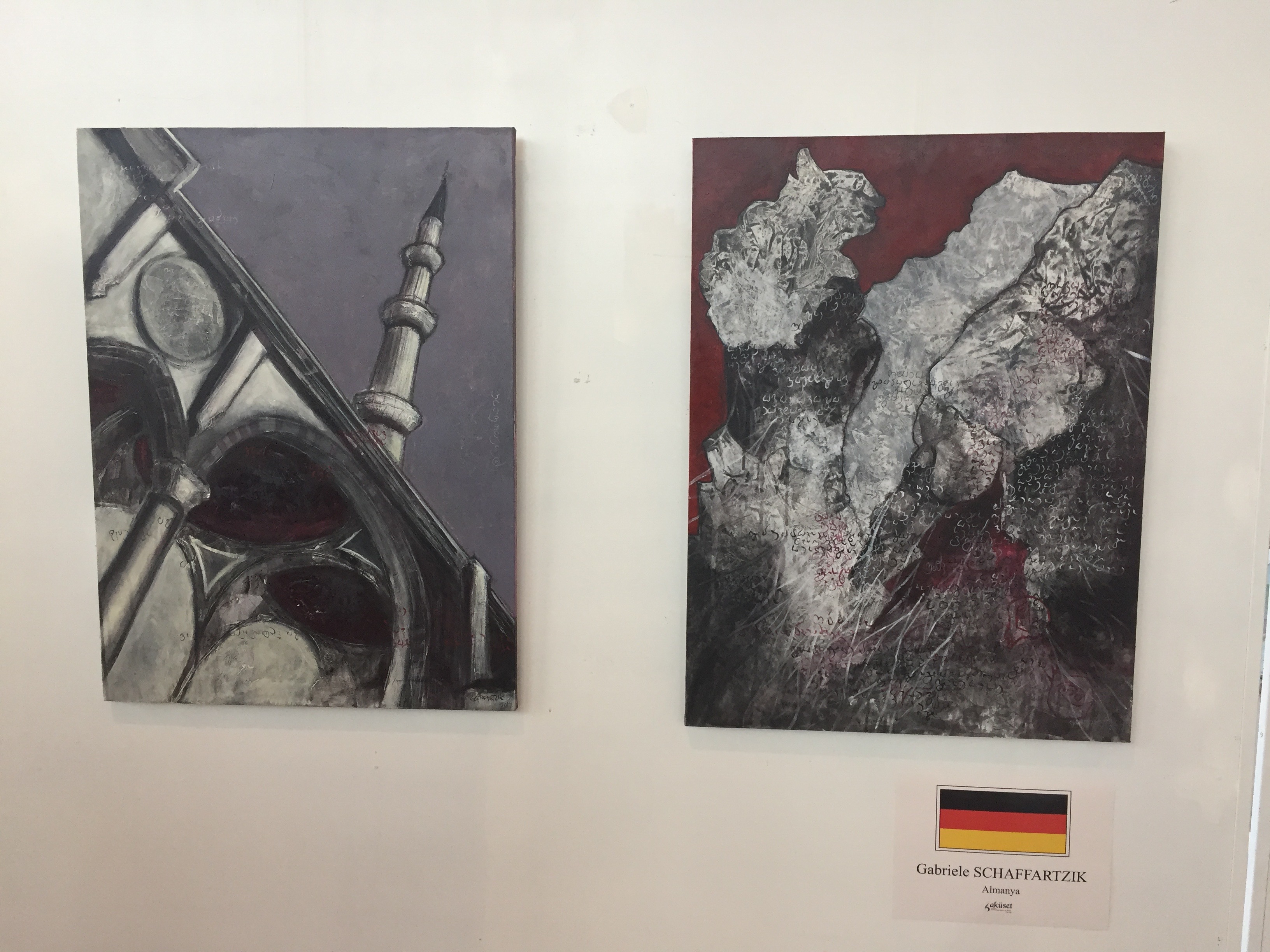 Trakya Universität-Kongresshalle,  Kunst-Symposium, Edirne, Türkei 2017